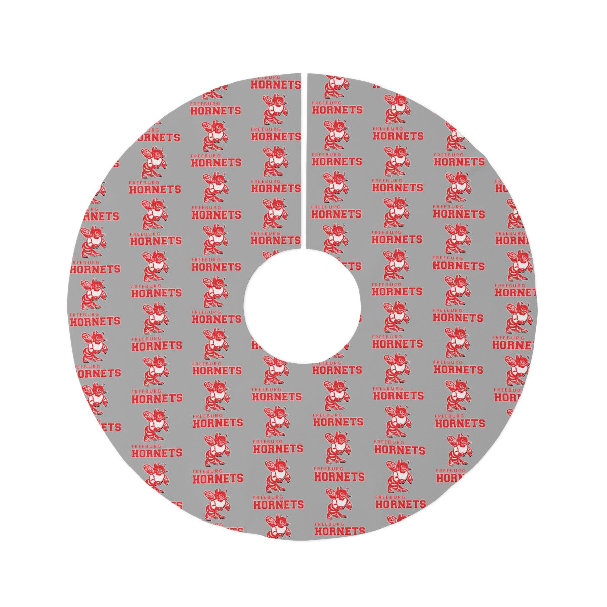 Freeburg Hornet Black Round Tree Skirt