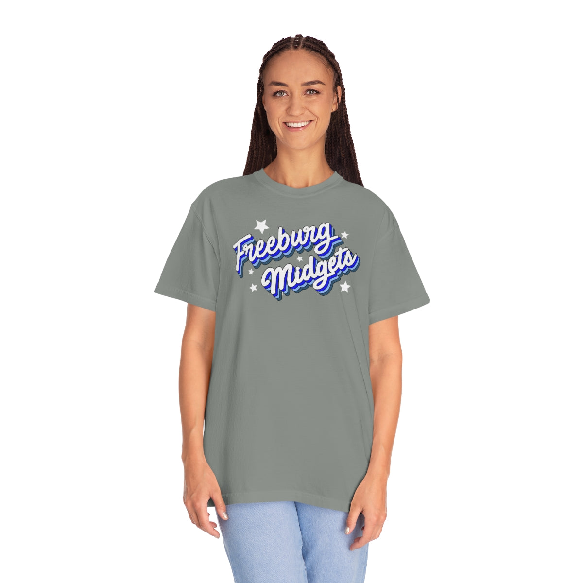Retro Freeburg Midgets Unisex Garment-Dyed Comfort Colors PREMIUM T-shirt