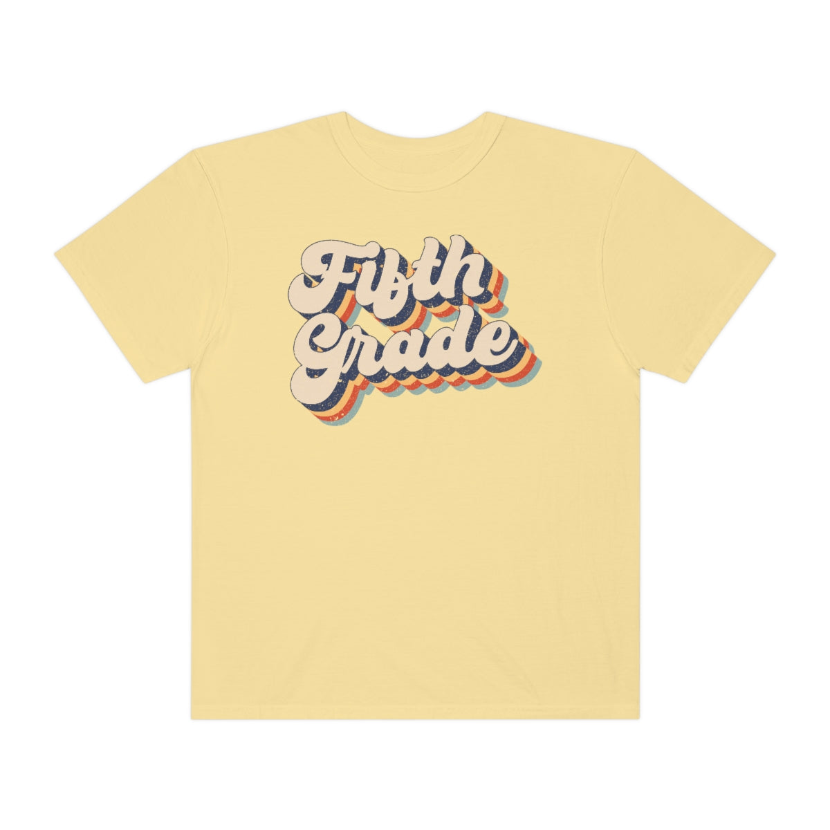 Retro Fifth Grade Unisex Garment-Dyed Comfort Colors PREMIUM T-shirt