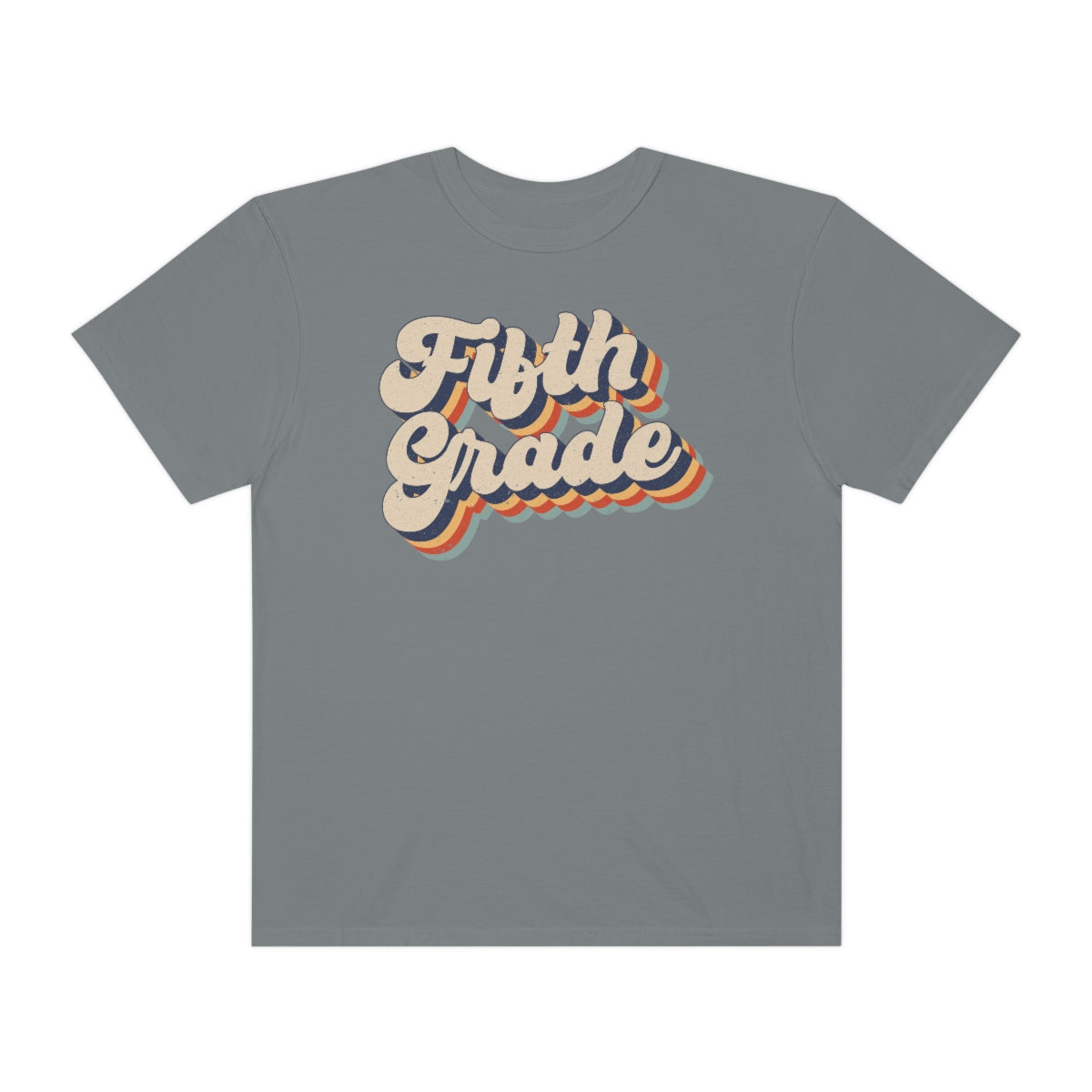 Retro Fifth Grade Unisex Garment-Dyed Comfort Colors PREMIUM T-shirt