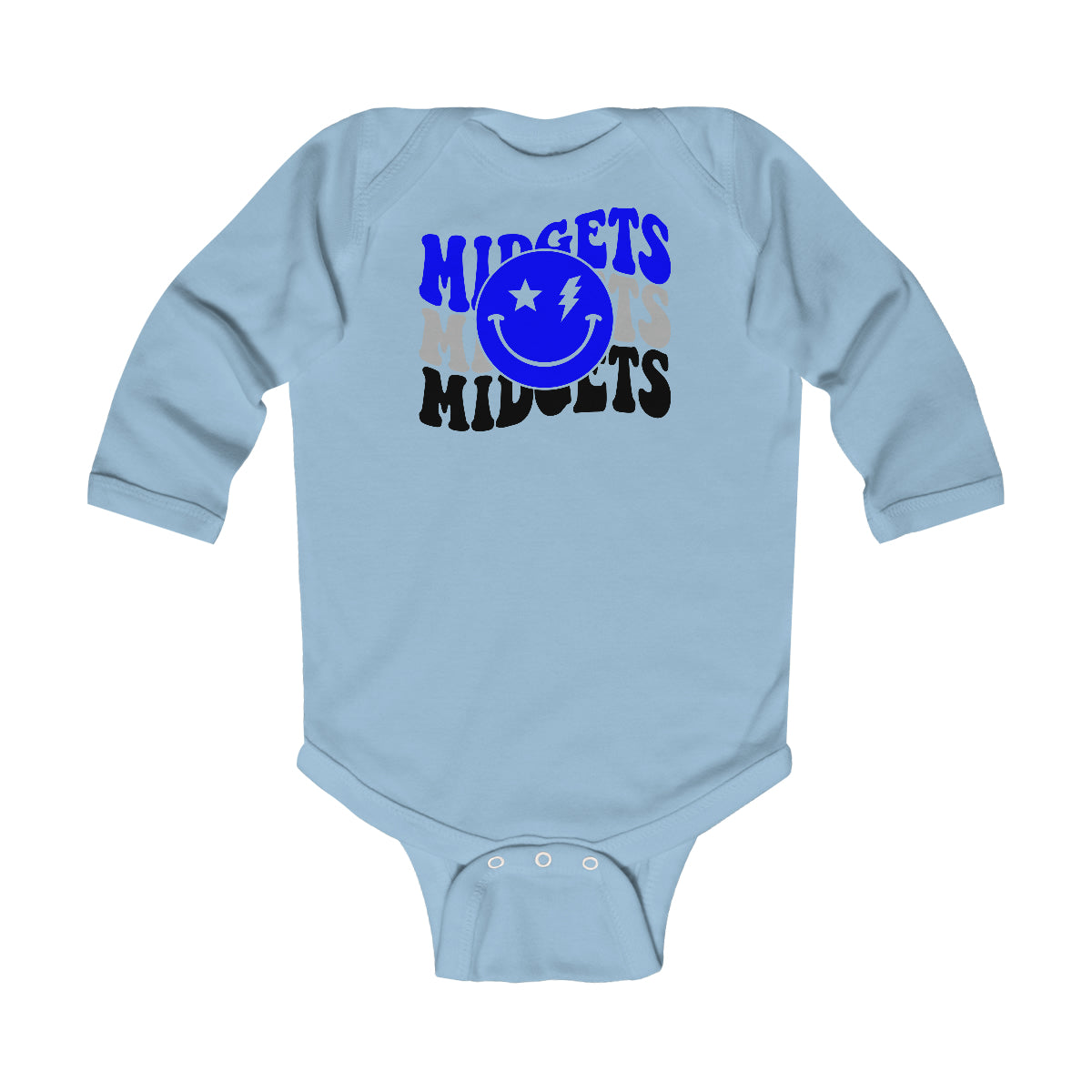 Freeburg Midget Lightning Infant Long Sleeve Bodysuit