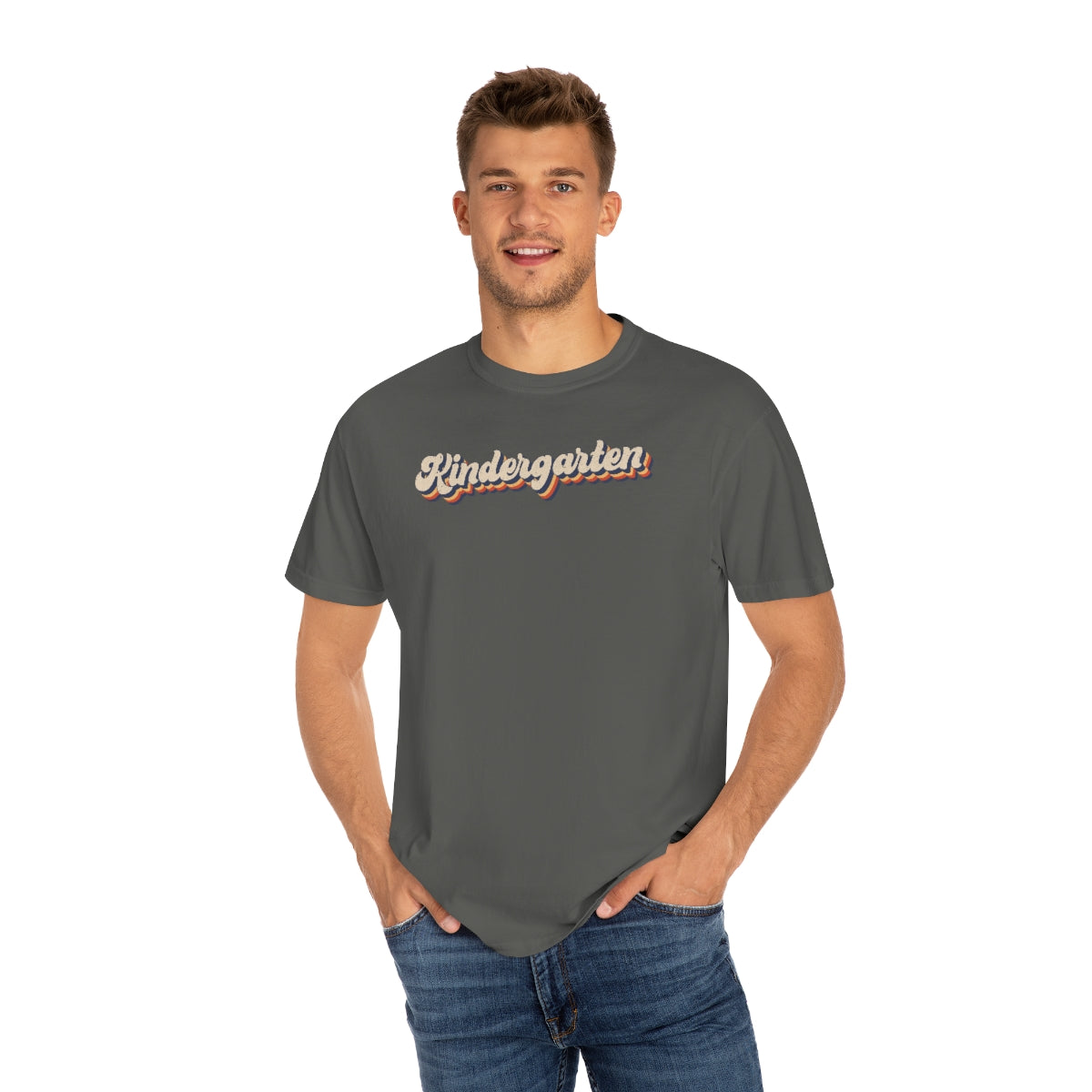 Retro Kindergarten Unisex Garment-Dyed Comfort Colors PREMIUM T-shirt