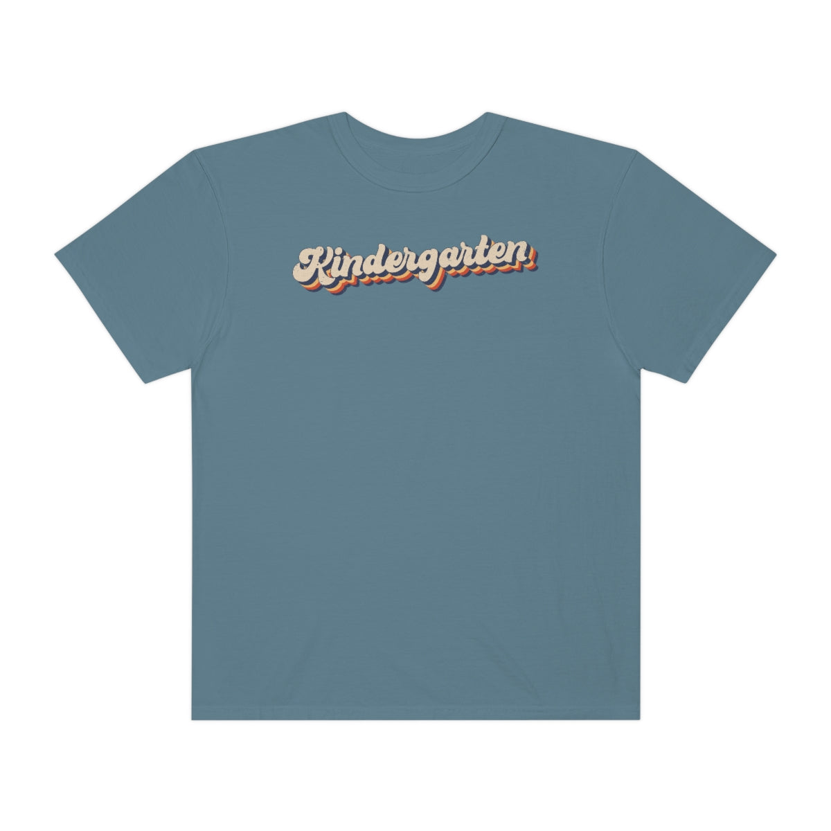 Retro Kindergarten Unisex Garment-Dyed Comfort Colors PREMIUM T-shirt