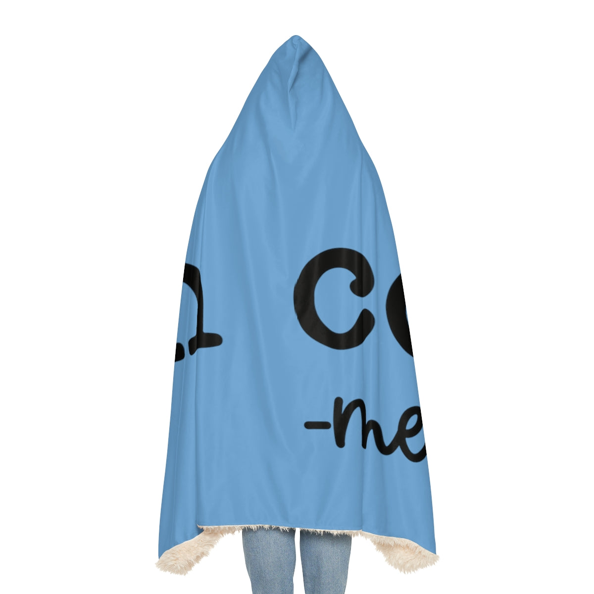 Blue "I'm Cold 24-7" Snuggle Blanket