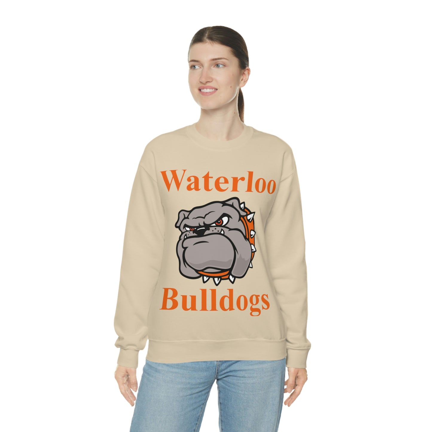 Waterloo Bulldogs Unisex Heavy Blend Crewneck Sweatshirt