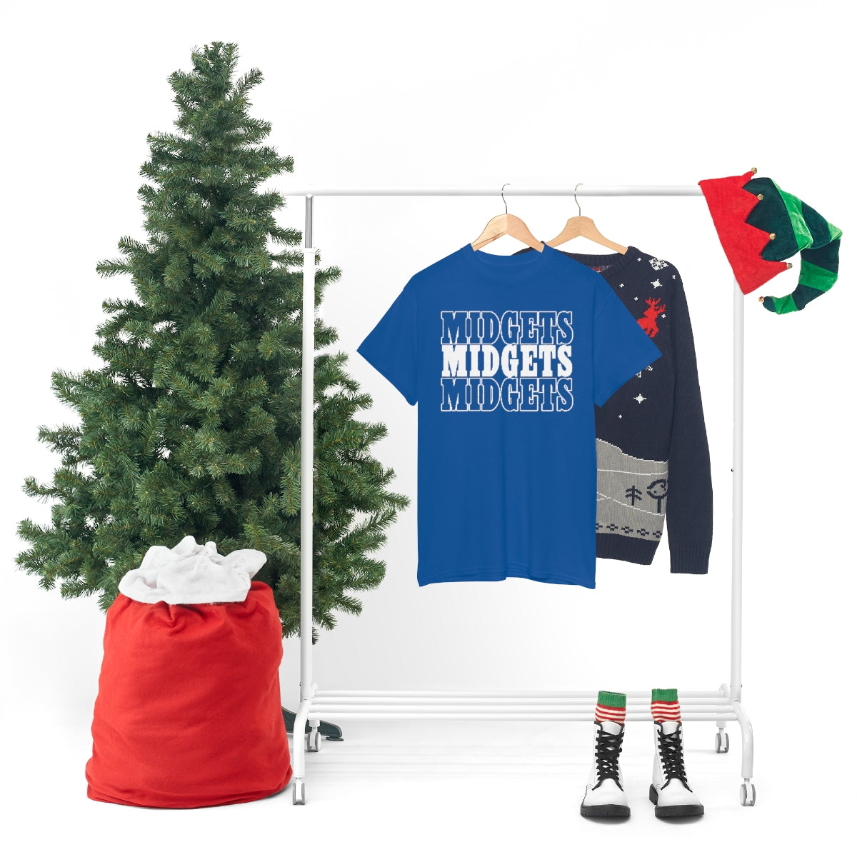 Midget Stack Unisex Heavy Cotton Tee