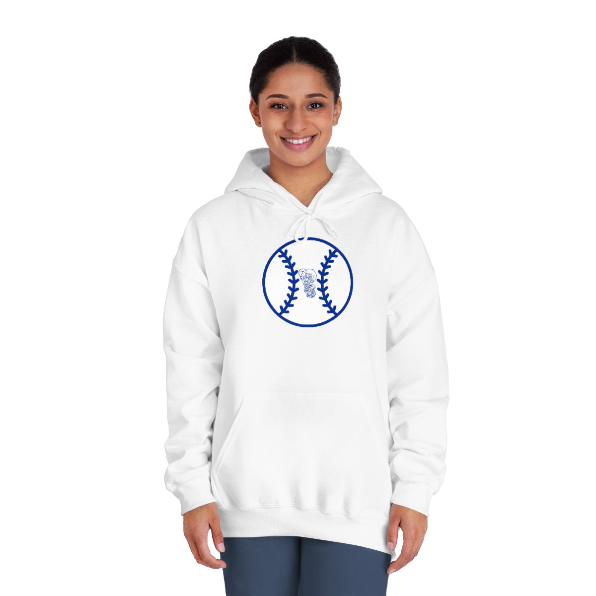 Freeburg Midgets Baseball Unisex DryBlend® Hooded Sweatshirt
