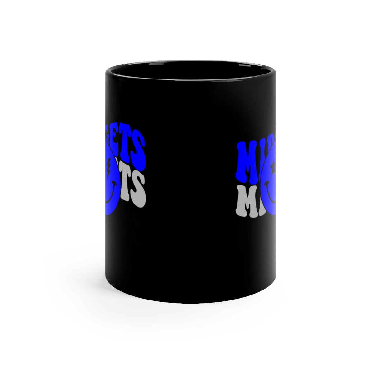 Midget Lightning 11oz Black Mug