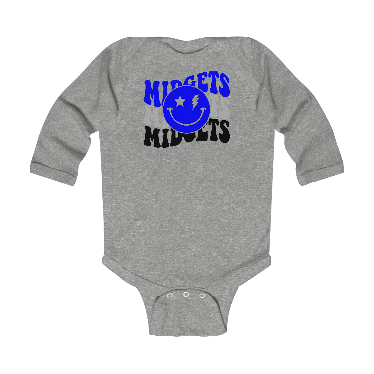 Freeburg Midget Lightning Infant Long Sleeve Bodysuit