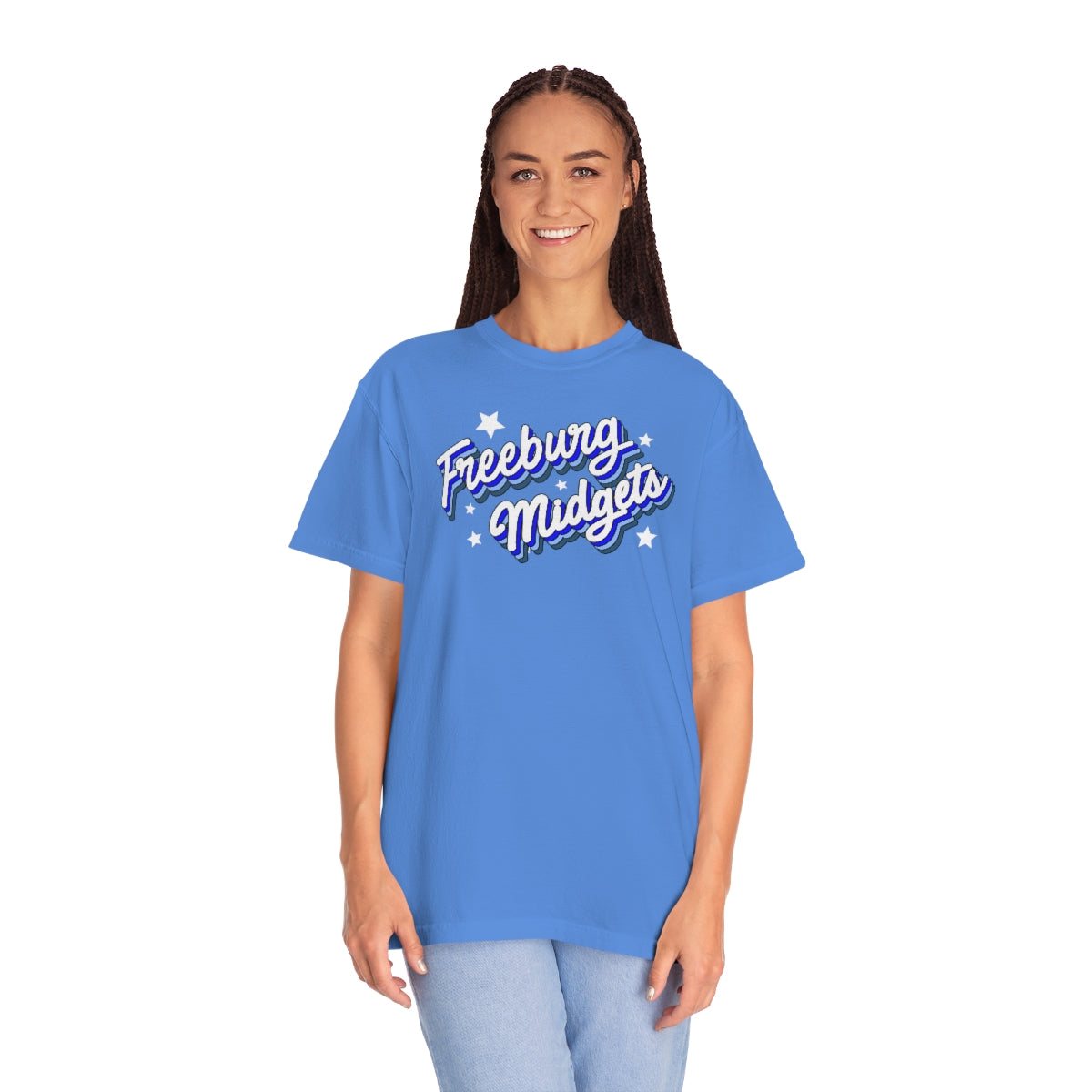 Retro Freeburg Midgets Unisex Garment-Dyed Comfort Colors PREMIUM T-shirt