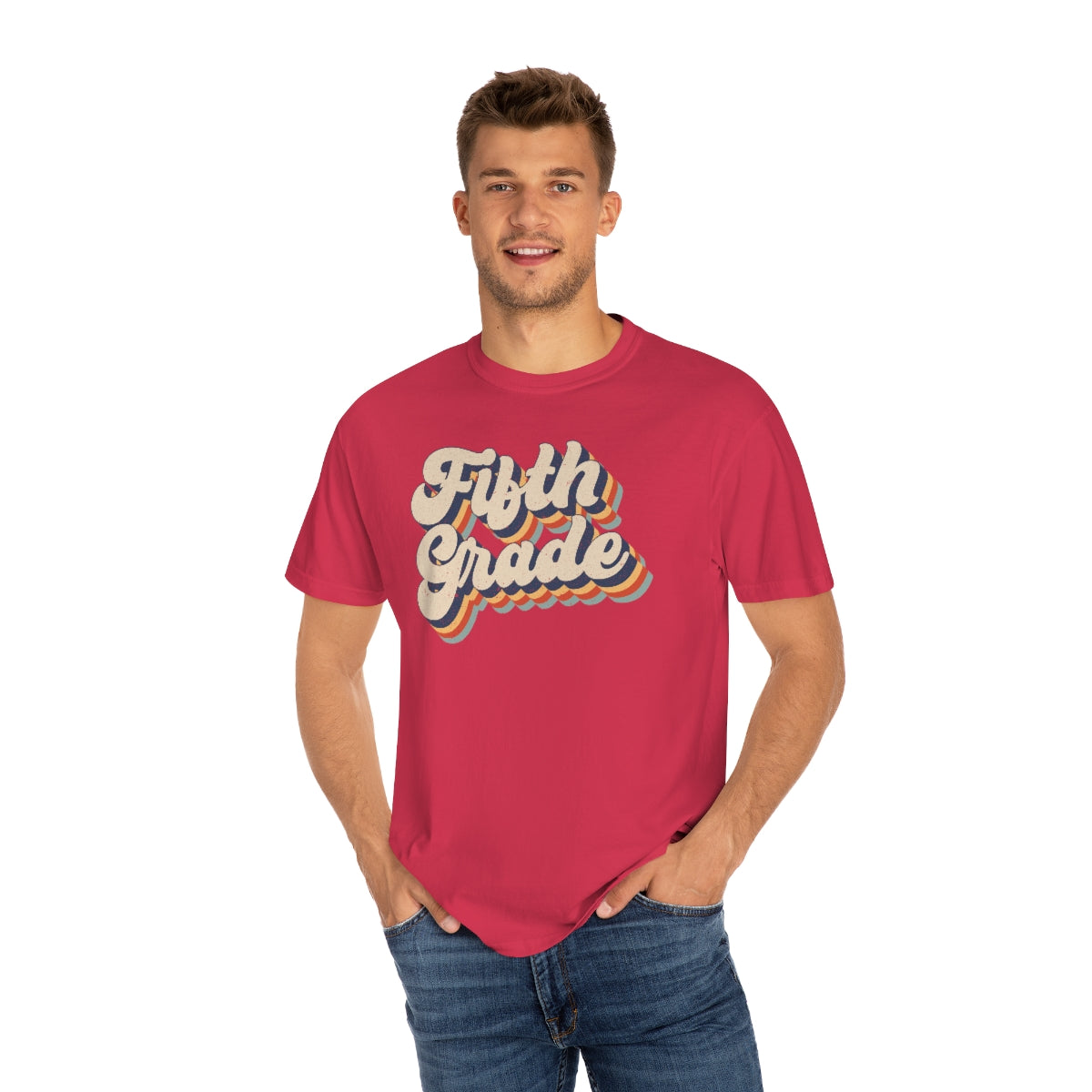 Retro Fifth Grade Unisex Garment-Dyed Comfort Colors PREMIUM T-shirt