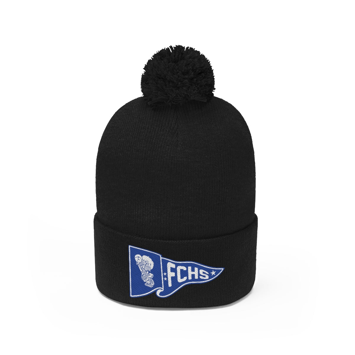 Freeburg Midget Pennant Pom Pom Beanie