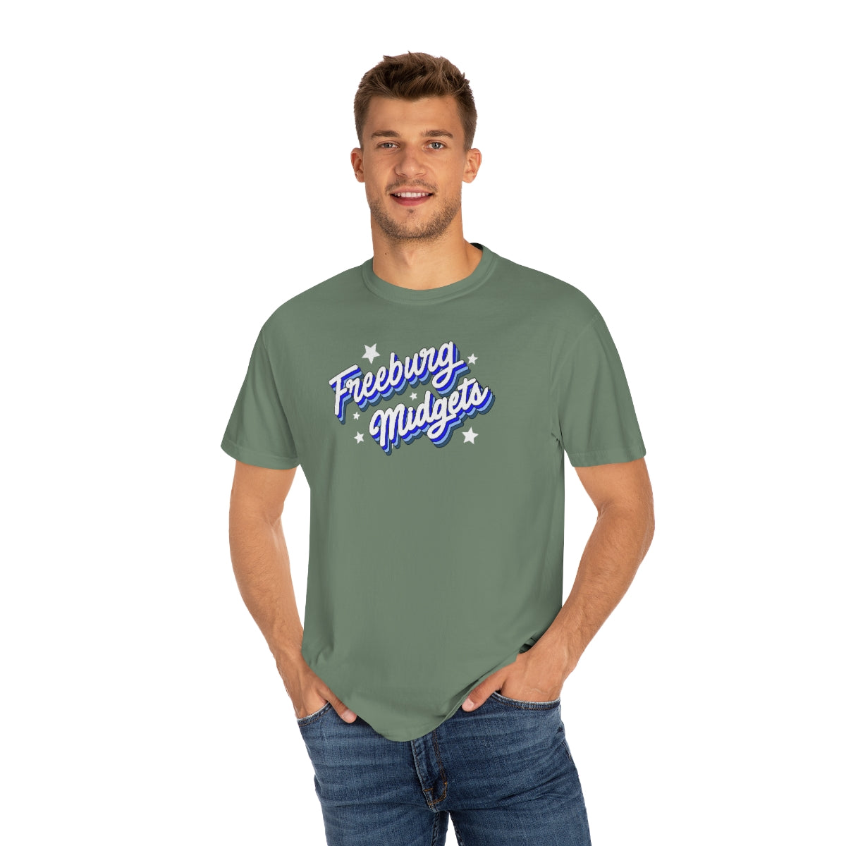 Retro Freeburg Midgets Unisex Garment-Dyed Comfort Colors PREMIUM T-shirt