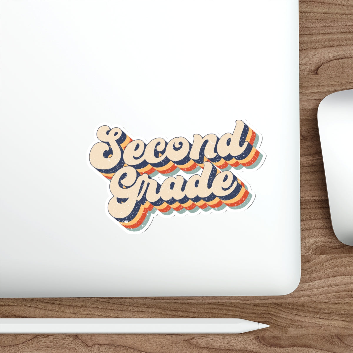 Second Grade Teacher Die-Cut Stickers