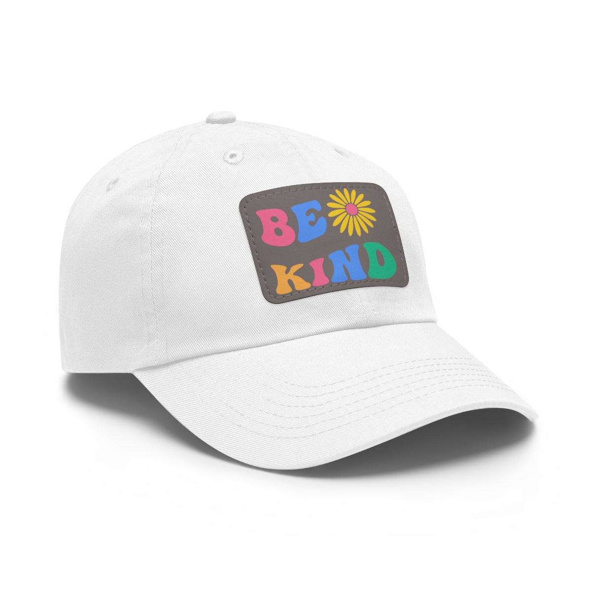 Be Kind Dad Hat with Leather Patch