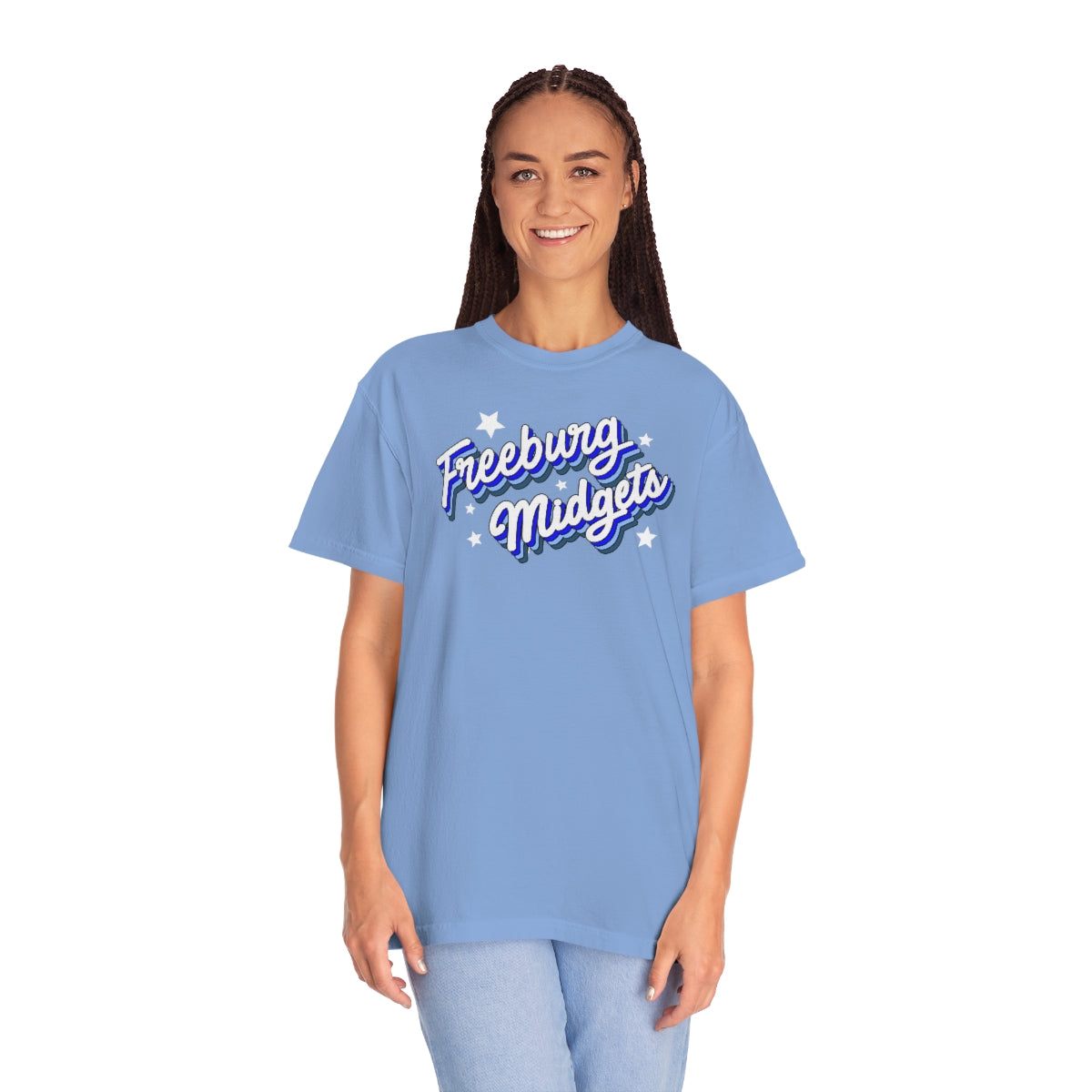 Retro Freeburg Midgets Unisex Garment-Dyed Comfort Colors PREMIUM T-shirt