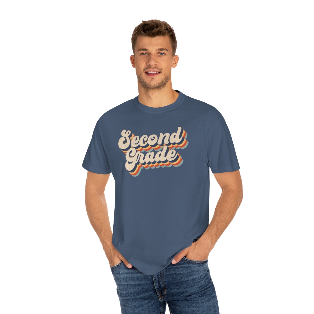 Retro Second Grade Unisex Garment-Dyed Comfort Colors PREMIUM T-shirt