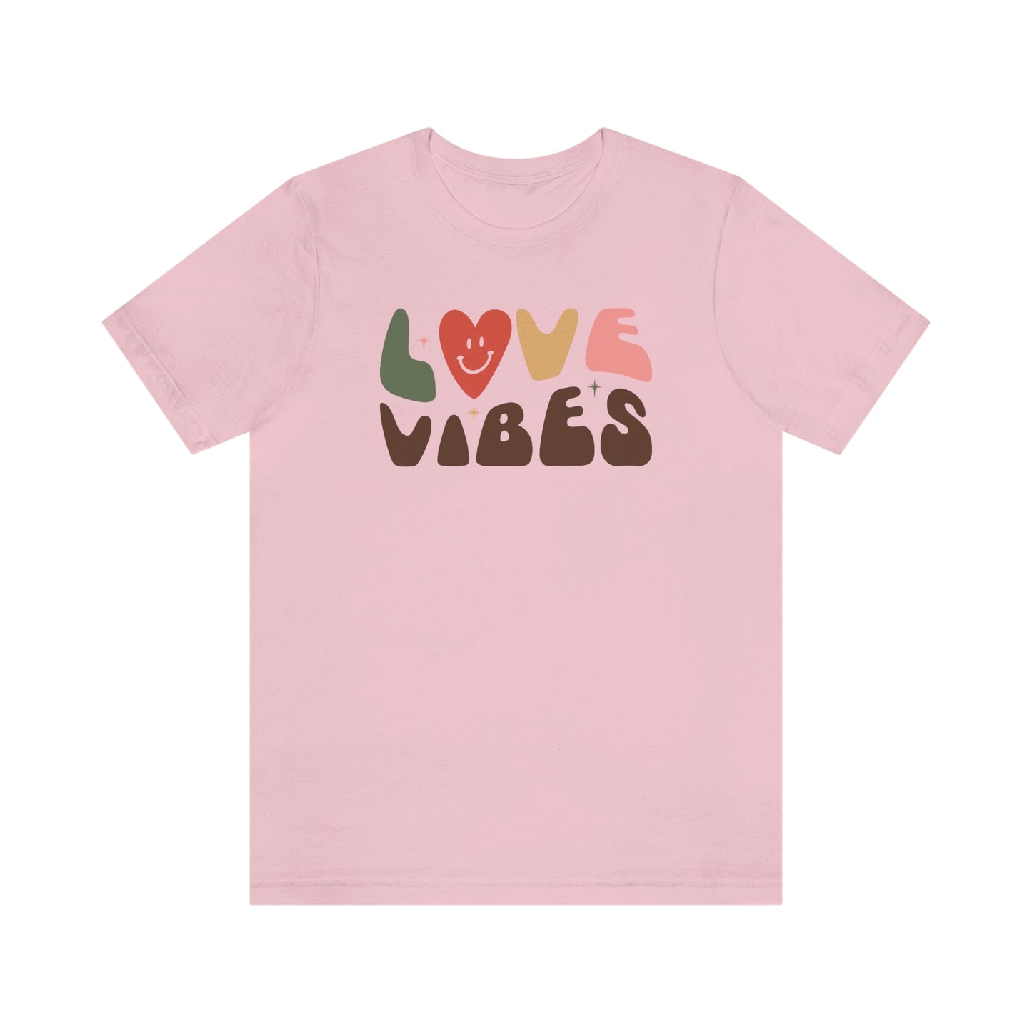 "Love Vibes" Unisex Jersey Short Sleeve Tee