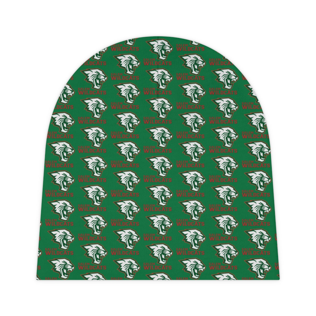 Green Salem Wildcats Baby Beanie