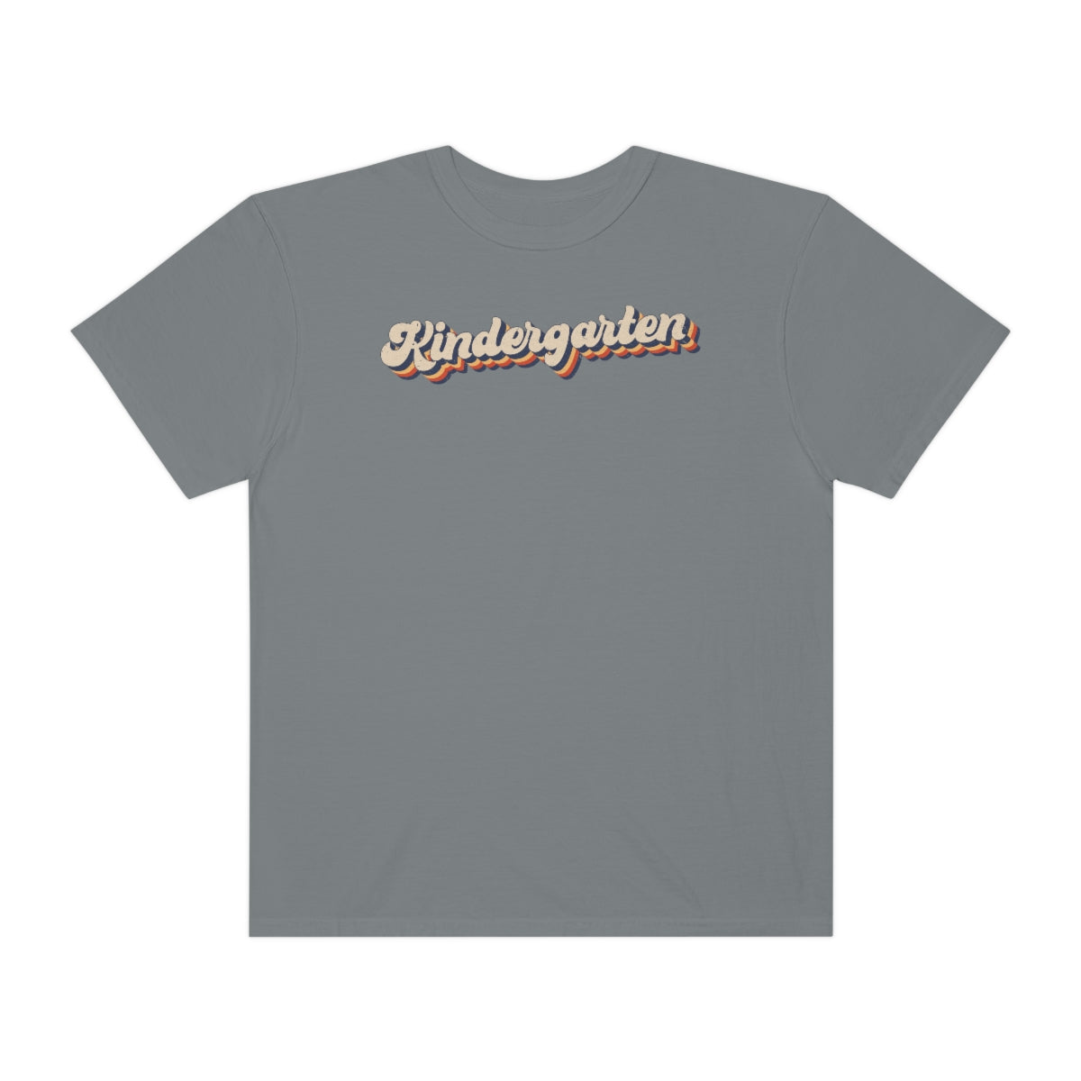Retro Kindergarten Unisex Garment-Dyed Comfort Colors PREMIUM T-shirt