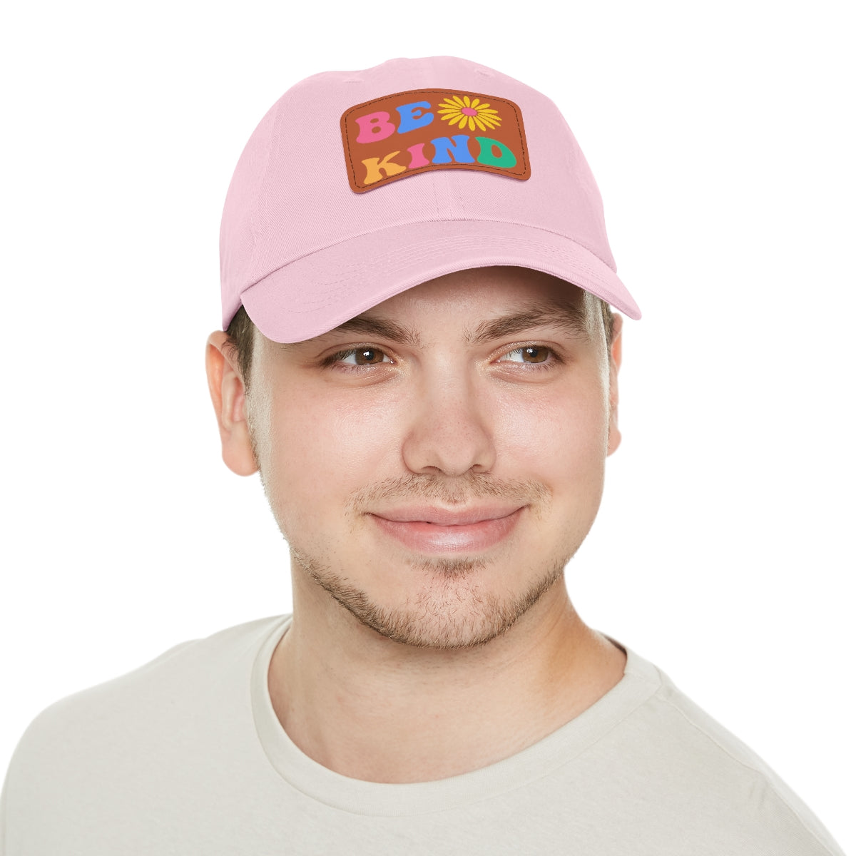 Be Kind Dad Hat with Leather Patch