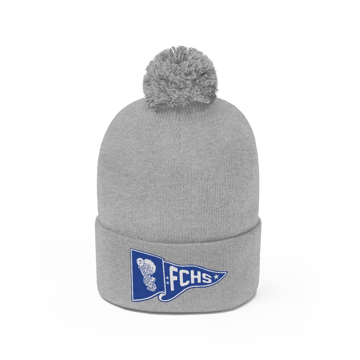 Freeburg Midget Pennant Pom Pom Beanie