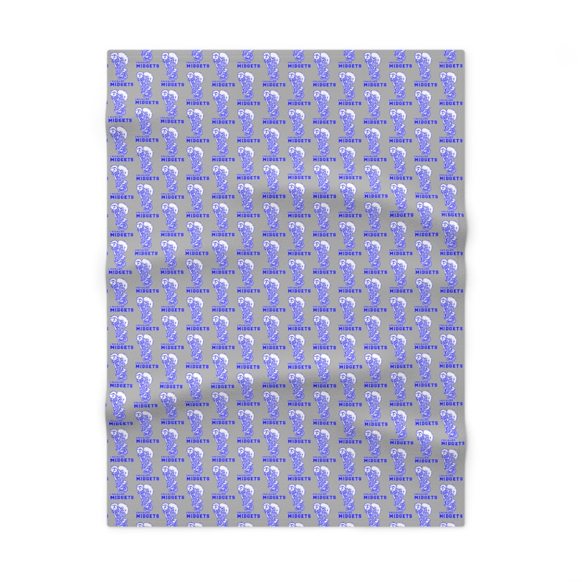 Gray Freeburg Midgets Soft Fleece Baby Blanket