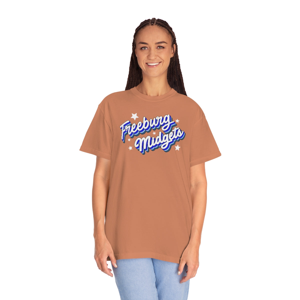 Retro Freeburg Midgets Unisex Garment-Dyed Comfort Colors PREMIUM T-shirt