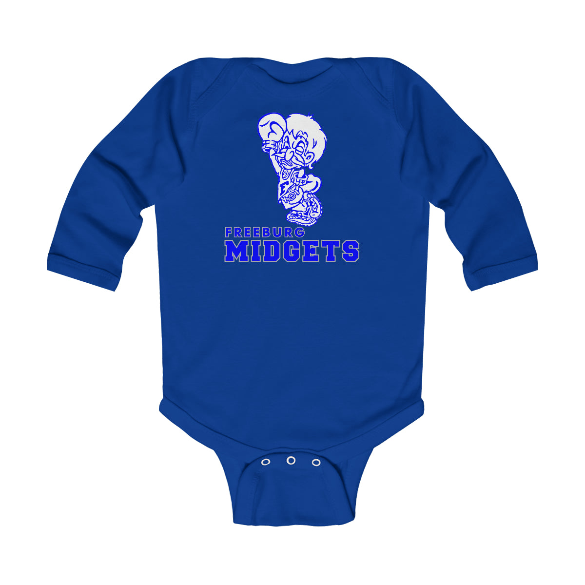 Freeburg Midgets Infant Long Sleeve Bodysuit
