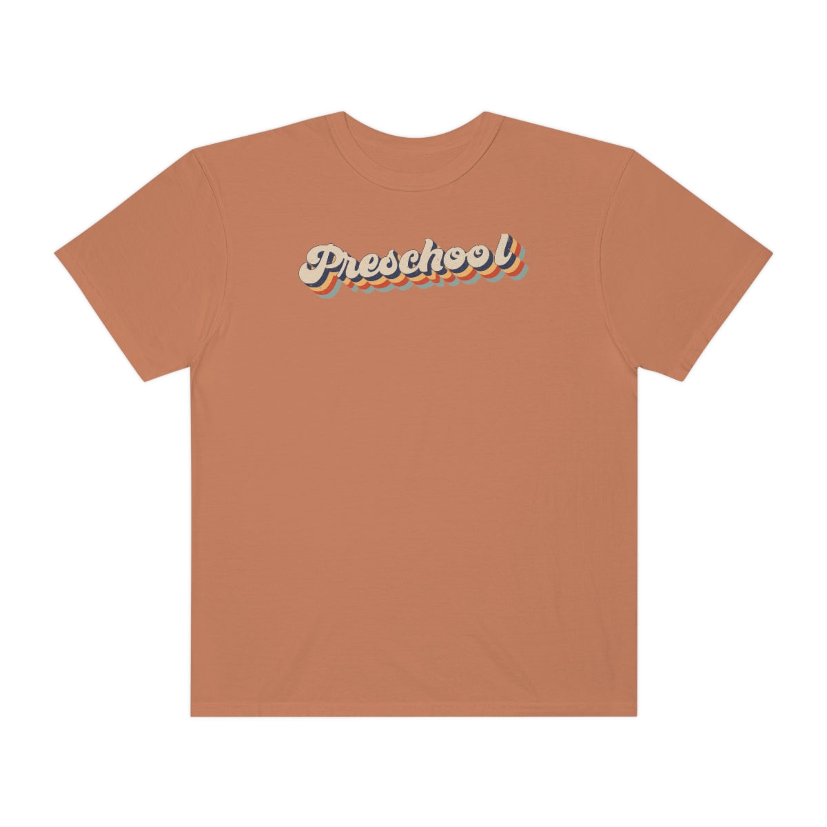 Retro Preschool Unisex Garment-Dyed Comfort Colors PREMIUM T-shirt