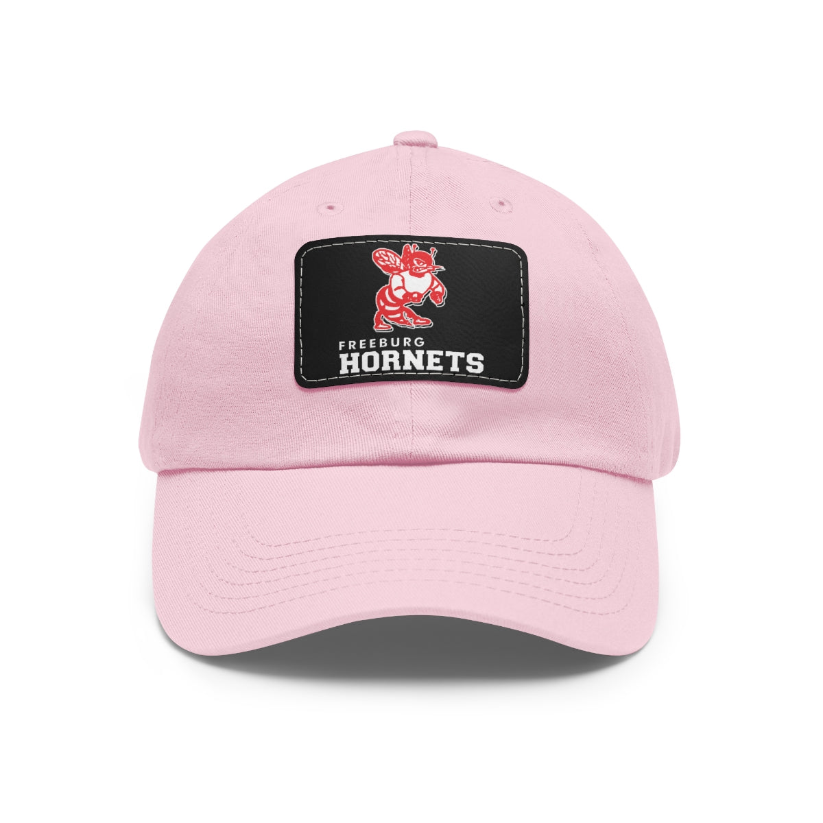 Freeburg Hornet Dad Hat with Leather Patch