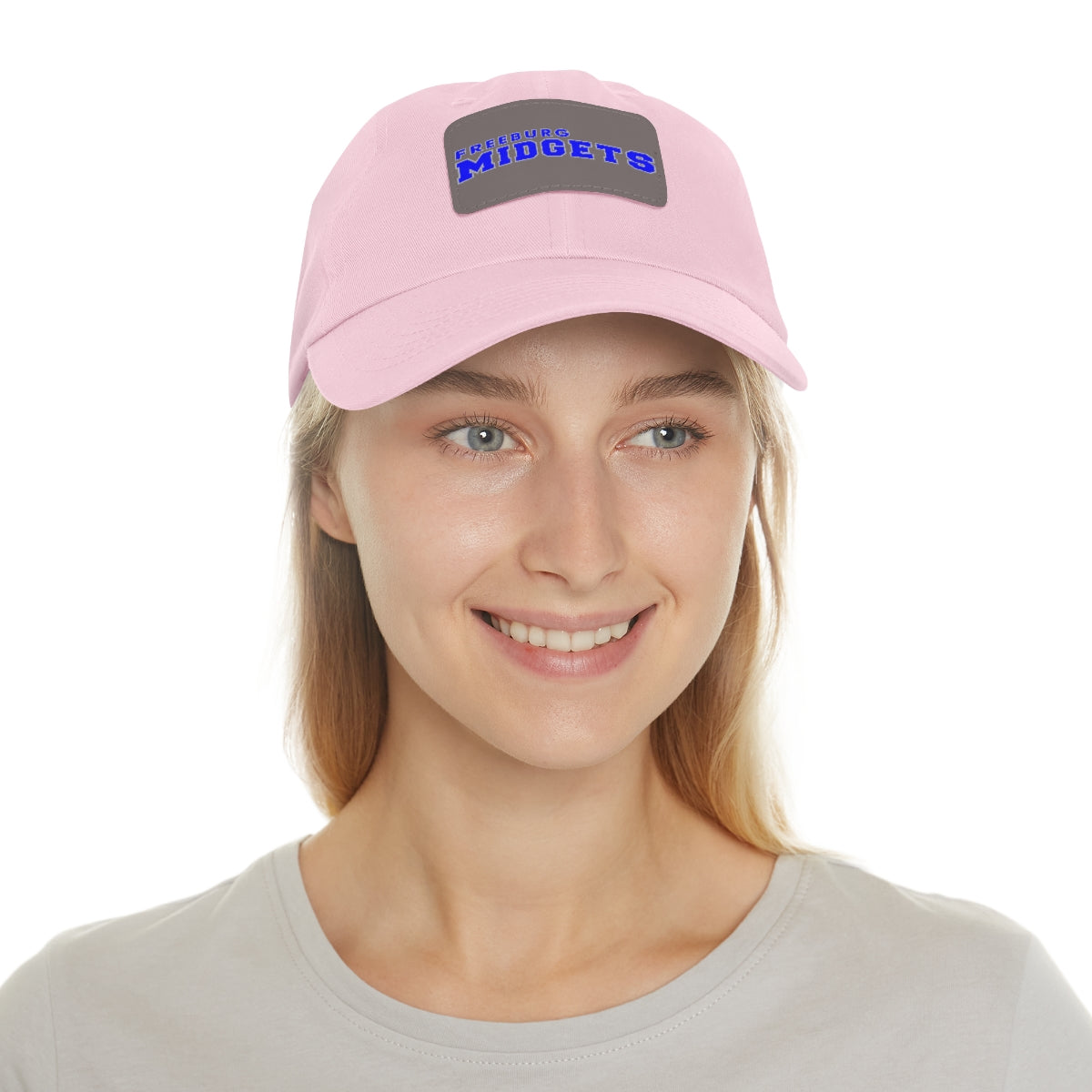Freeburg Midgets Varsity Letters Dad Hat with Leather Patch