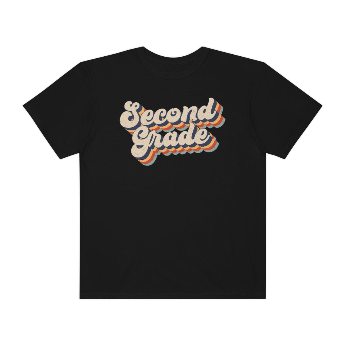 Retro Second Grade Unisex Garment-Dyed Comfort Colors PREMIUM T-shirt
