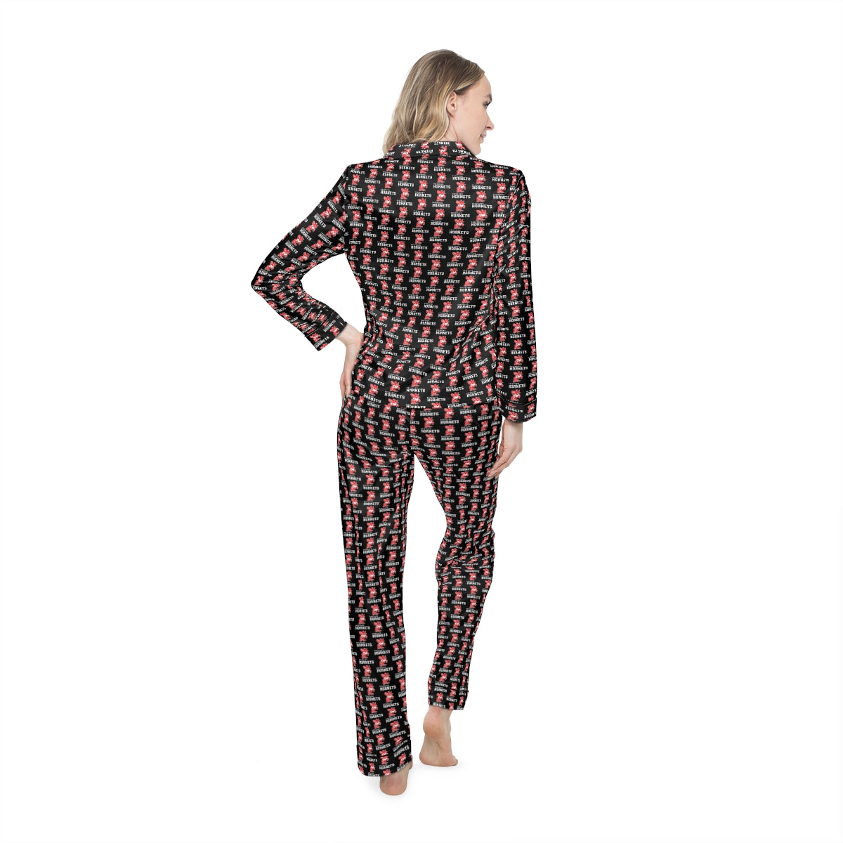 Freeburg Hornets Women's Satin Pajamas (AOP)