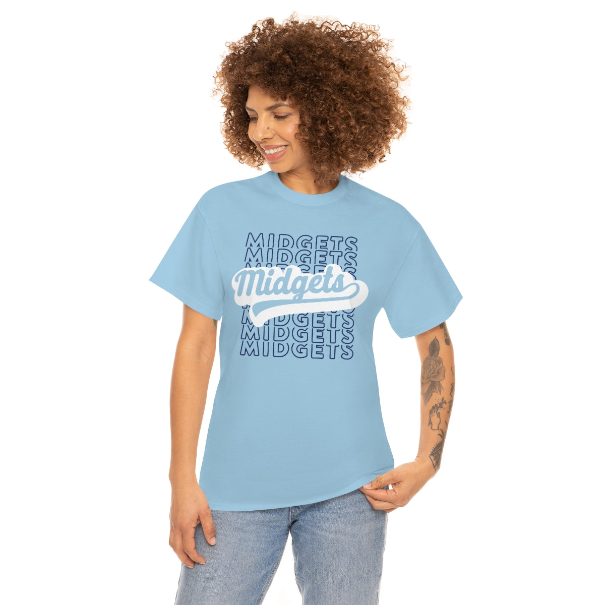 Midget Tail Unisex Heavy Cotton Tee