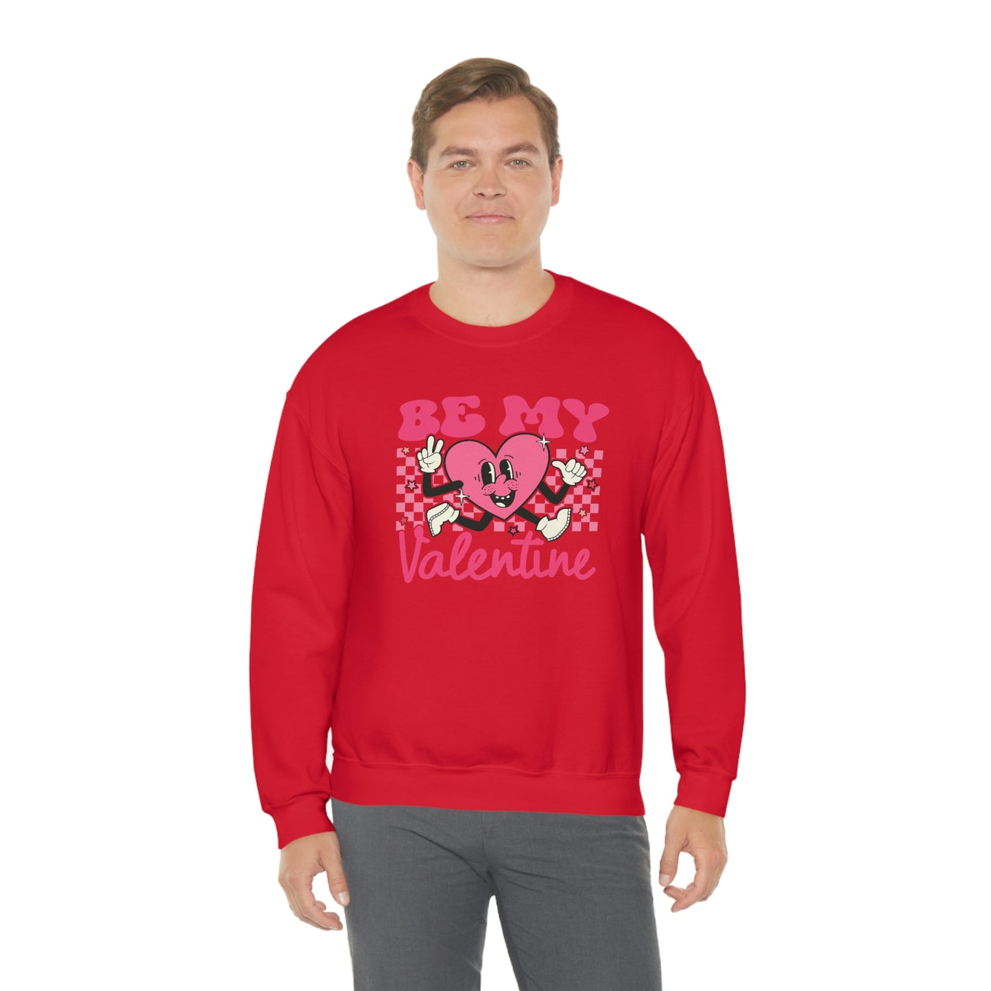 "Be My Valentine" Unisex Heavy Blend™ Crewneck Sweatshirt