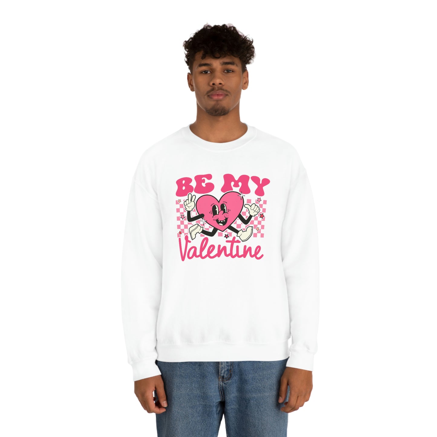"Be My Valentine" Unisex Heavy Blend™ Crewneck Sweatshirt