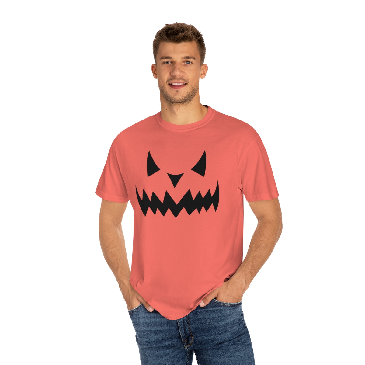 Jack-o-lantern Unisex Garment-Dyed PREMIUM T-shirt
