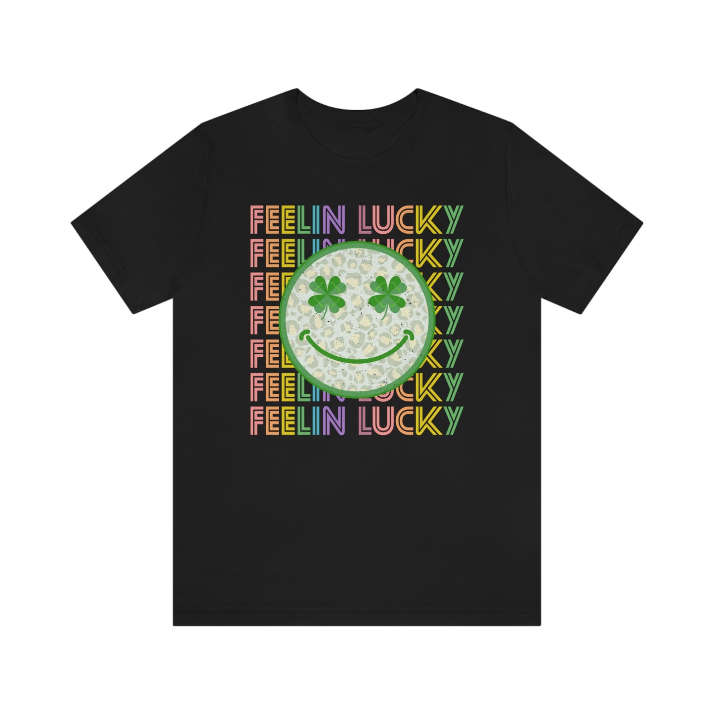 St. Patrick's Day "Feelin Lucky" Unisex Jersey Short Sleeve Tee
