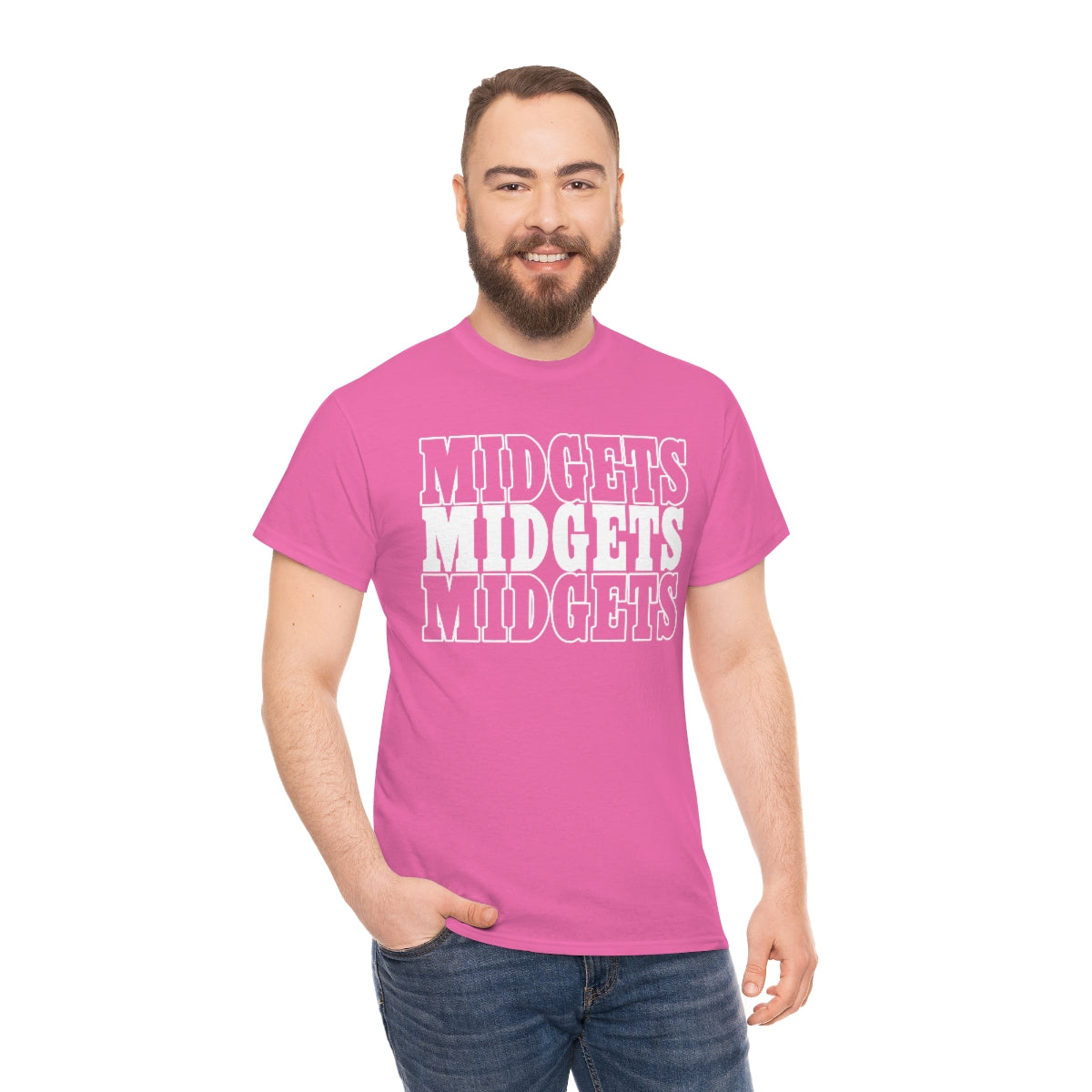 Midget Stack Unisex Heavy Cotton Tee