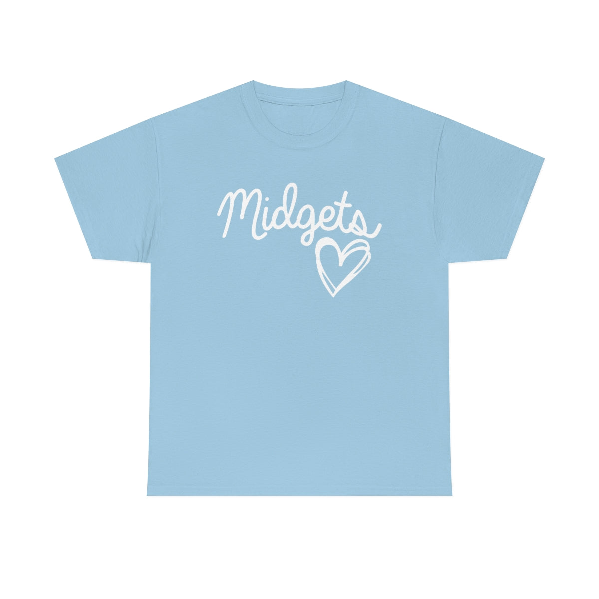 Midget Heart Unisex Heavy Cotton Tee
