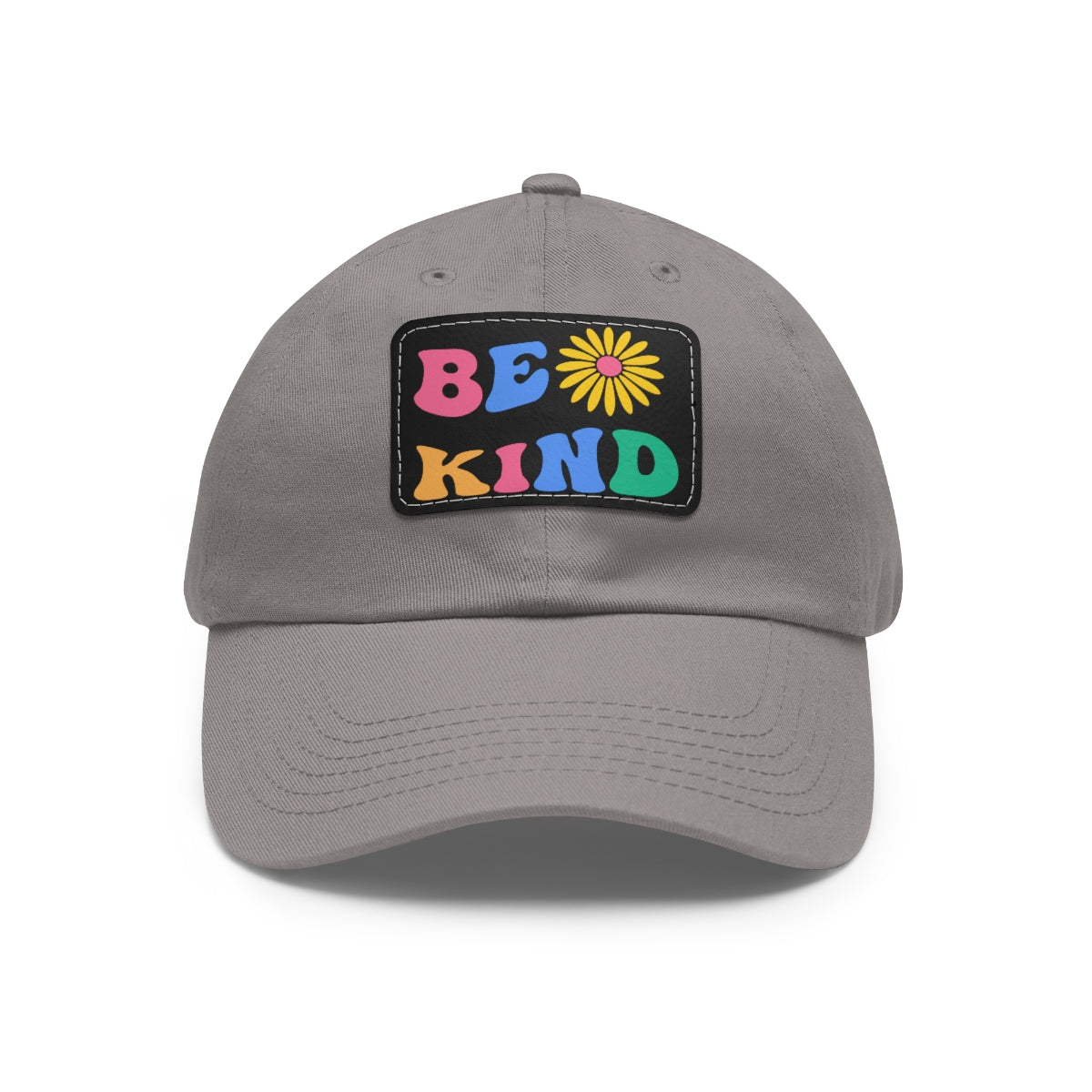 Be Kind Dad Hat with Leather Patch