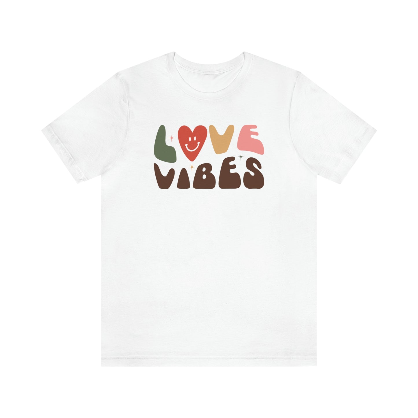 "Love Vibes" Unisex Jersey Short Sleeve Tee