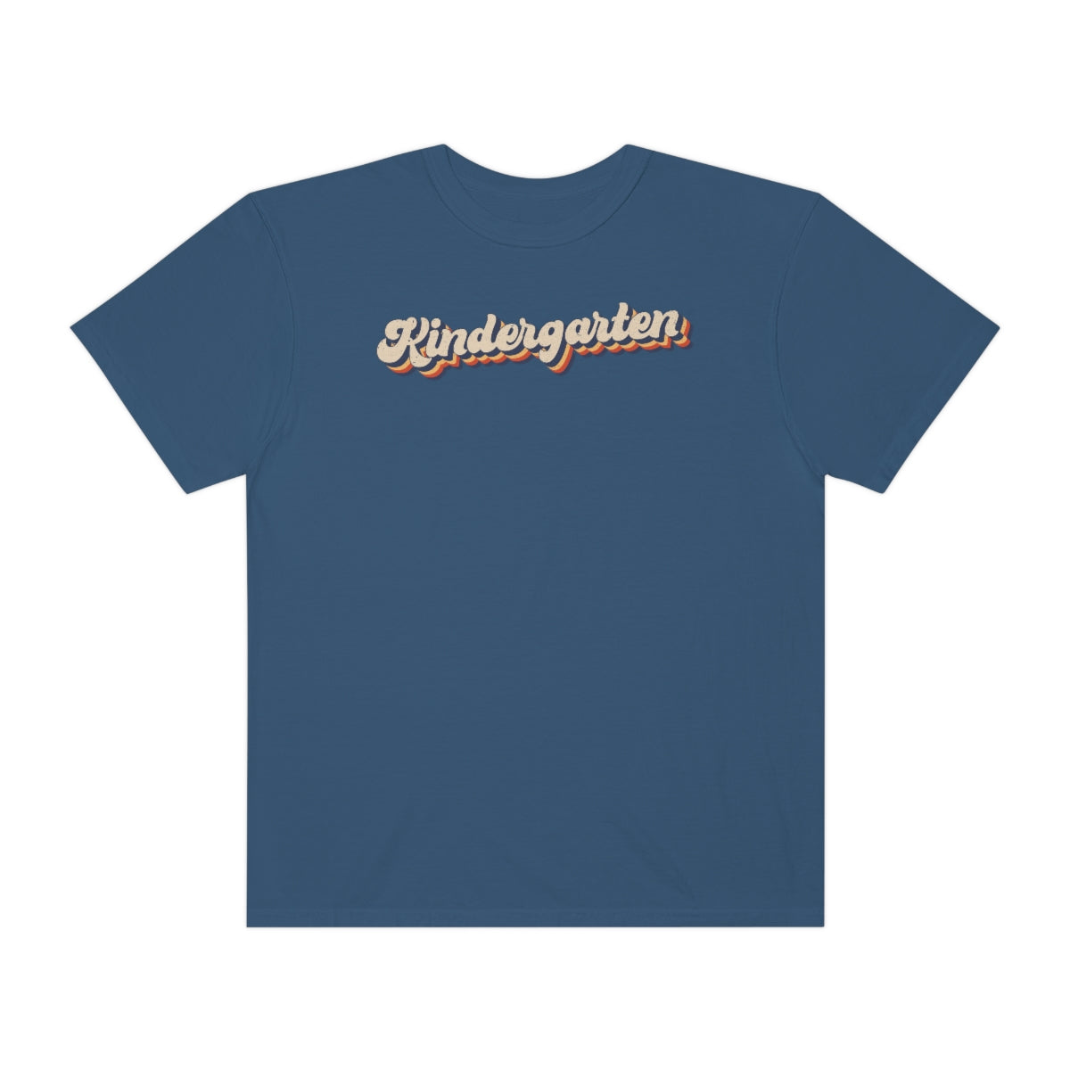 Retro Kindergarten Unisex Garment-Dyed Comfort Colors PREMIUM T-shirt