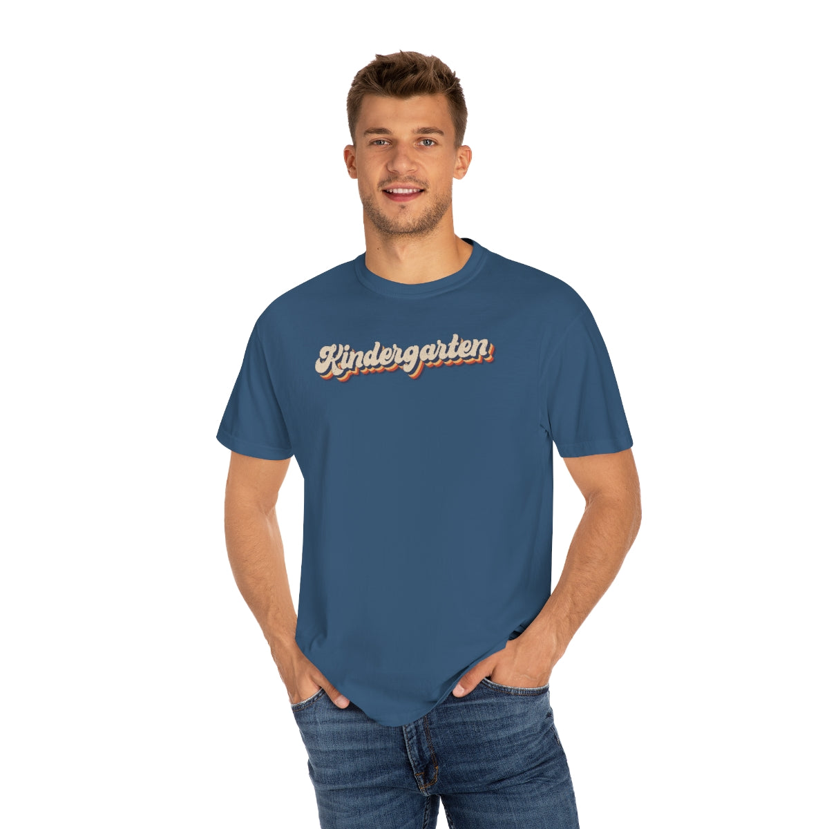 Retro Kindergarten Unisex Garment-Dyed Comfort Colors PREMIUM T-shirt