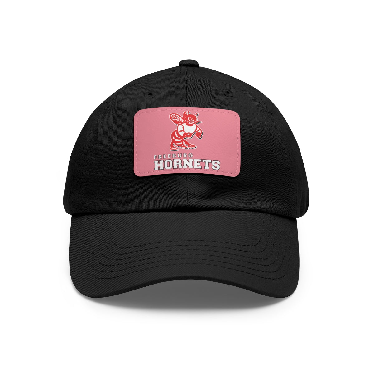 Freeburg Hornet Dad Hat with Leather Patch