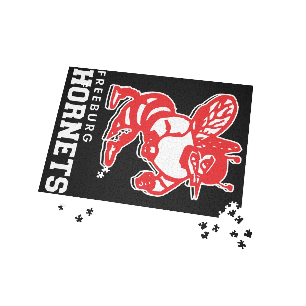 Freeburg Hornets Black Puzzle (96, 252, 500, 1000-Piece)