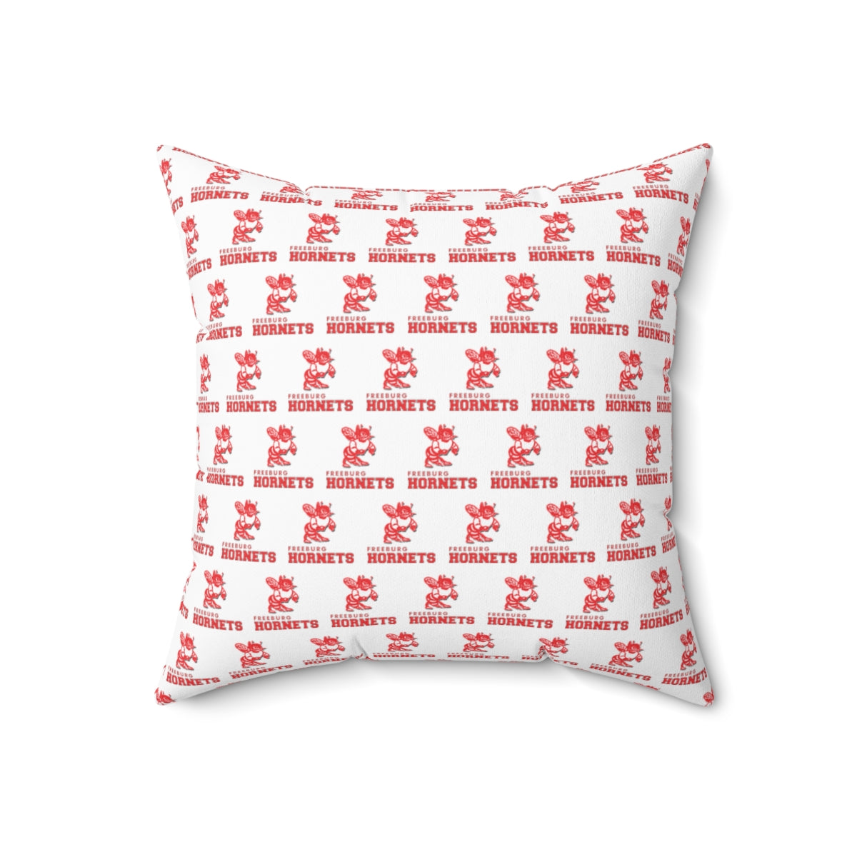 Freeburg Hornets Spun Polyester Square Pillow