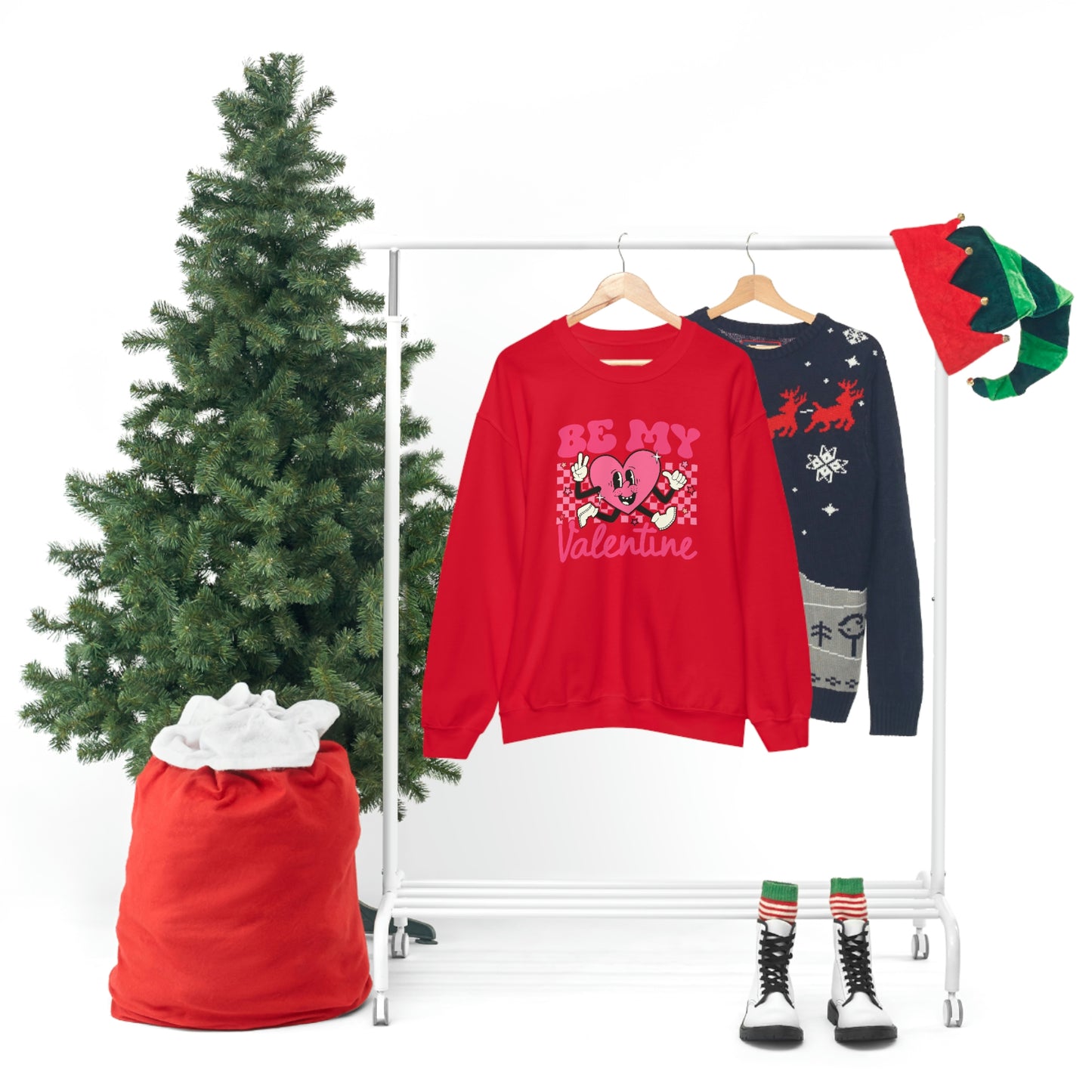"Be My Valentine" Unisex Heavy Blend™ Crewneck Sweatshirt