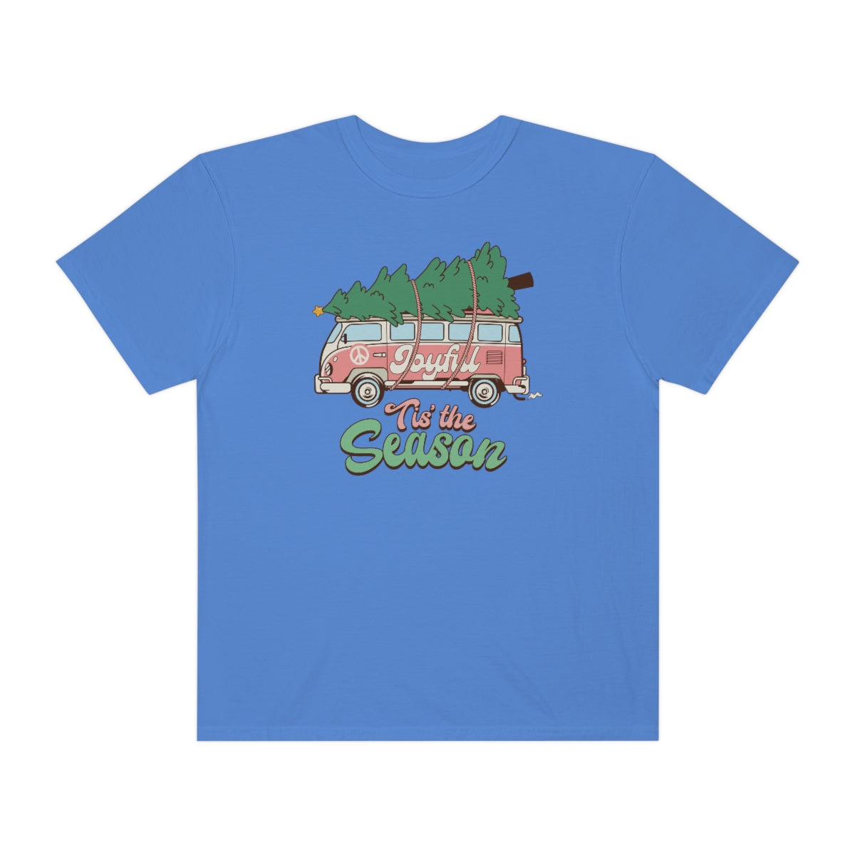 Tis the Season Retro Unisex Garment-Dyed Comfort Colors PREMIUM T-shirt